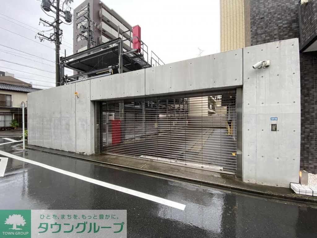 駐車場　眺望