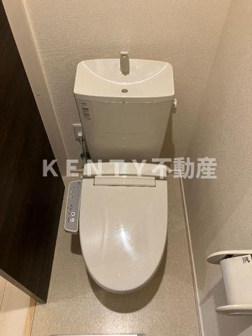 トイレ　ゆったりとした空間のトイレです
