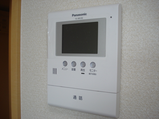 セキュリティ　カメラ付インターホン（イメージ）