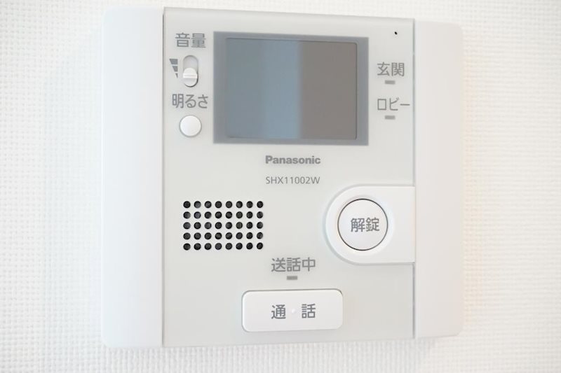 セキュリティ　来客時に便利なＴＶモニターホン付き