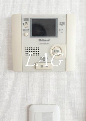 セキュリティ　インターホンです。