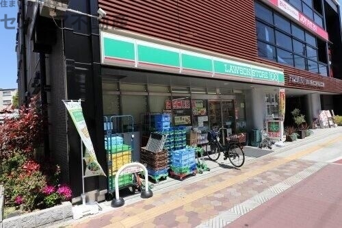 コンビニ　ローソンストア100関目高殿店（コンビニ）まで238m