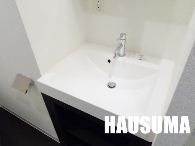 洗面設備　洗面所※同タイプ他号室参考写真使用※