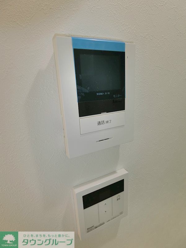 セキュリティ　安心のカラーモニター付インターホンです！