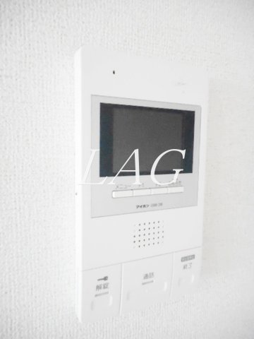 セキュリティ　モニター付きインターフォンです。