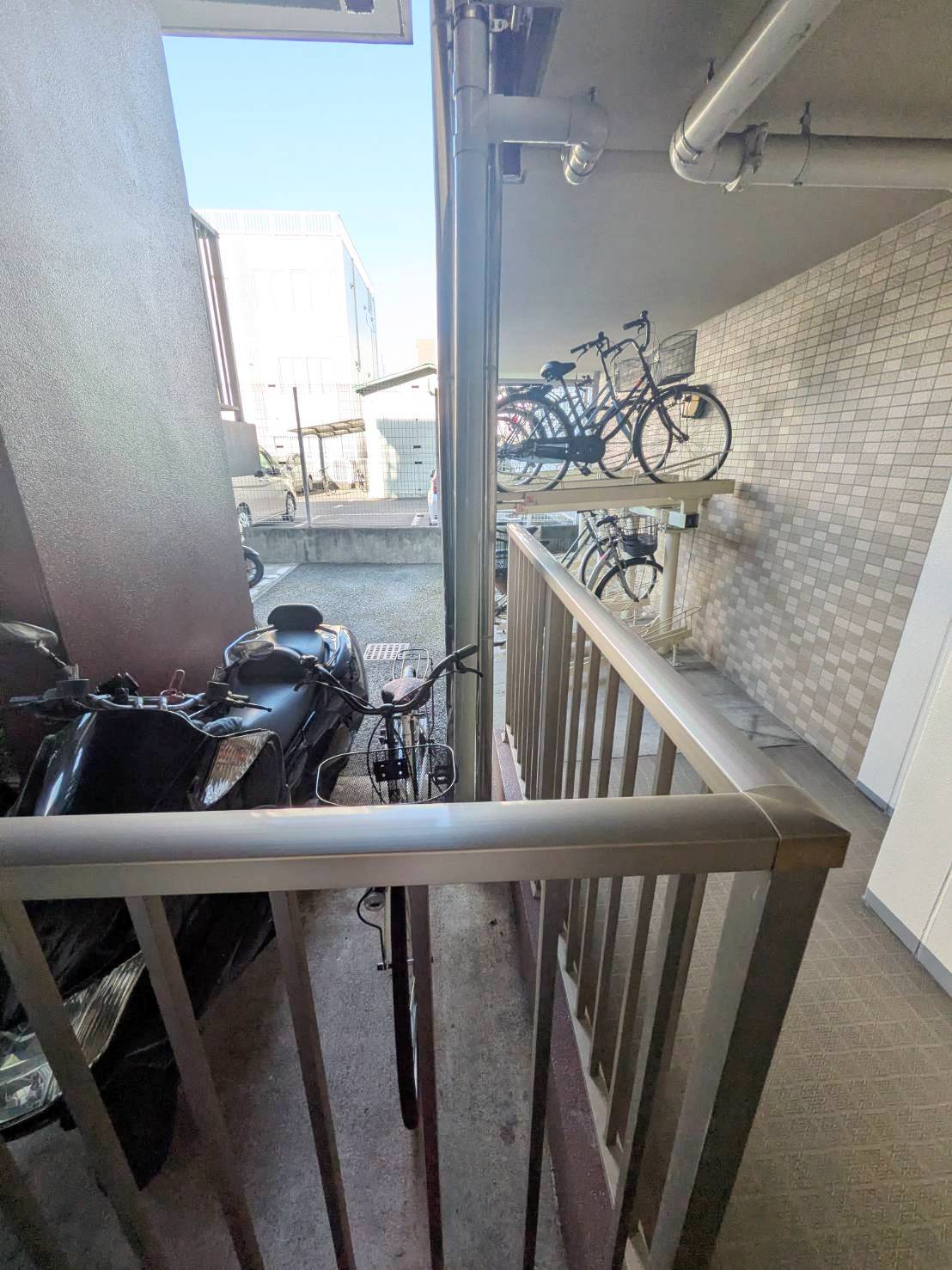 その他共有部分　バイク置場