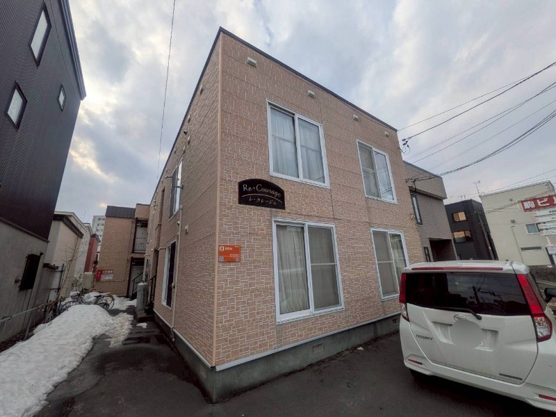 建物外観　札幌市東区北２６条東「レ・クレージュ」