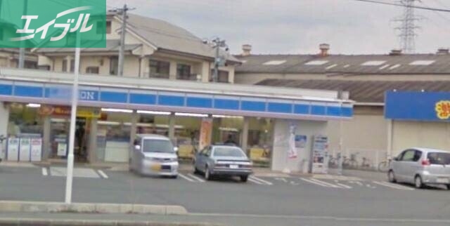 コンビニ　ローソン岡山十日市店（コンビニ）まで684m