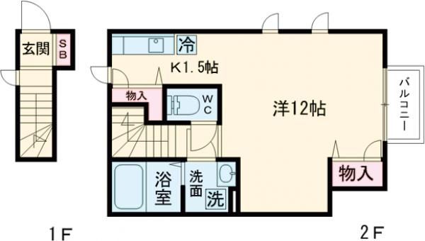 ANNEX-Aの間取り写真