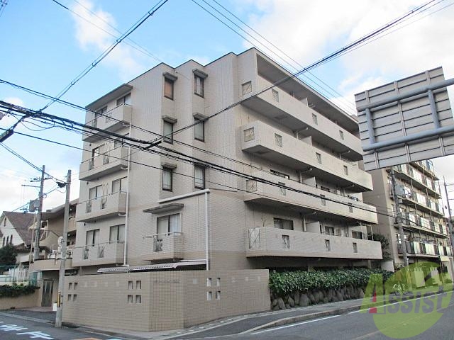 建物外観　豊中市清風荘「グリーンハイツ清風」