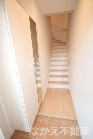 玄関　ゆったりとした玄関です