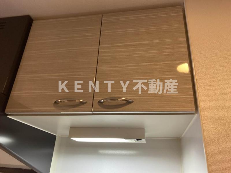 収納　十分な収納スペースがあります