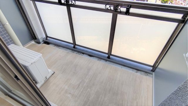 バルコニー　外干しができるバルコニーです