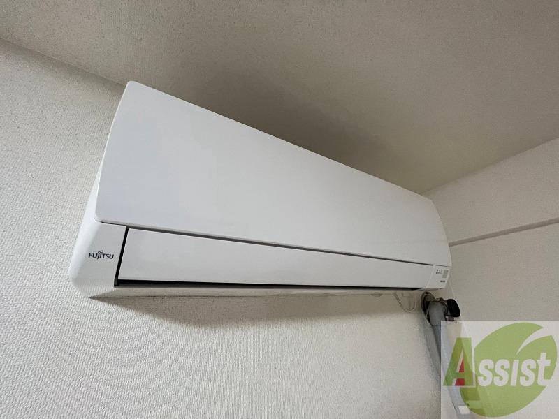 その他設備　エアコンがありますので夏でも快適に過ごせます！