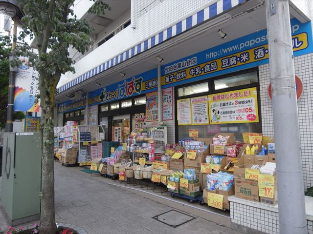 ドラックストア　どらっぐぱぱす世田谷中町店（ドラッグストア）まで280m