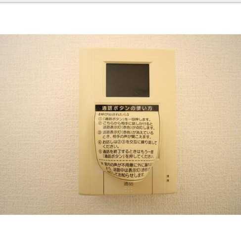 セキュリティ　モニター付インターフォン