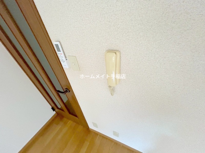 セキュリティ　便利なインターホン付きでございます！