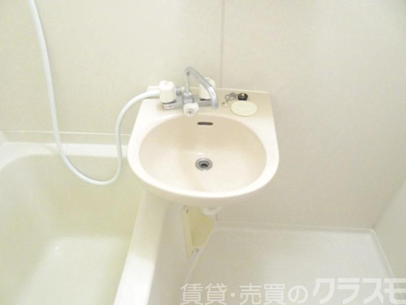 洗面設備　洗面台＆鏡付き♪