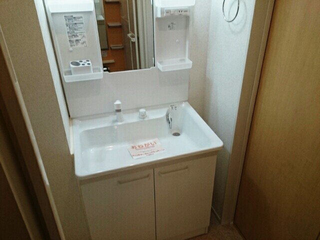 洗面設備　忙しい朝には欠かせない洗面所です
