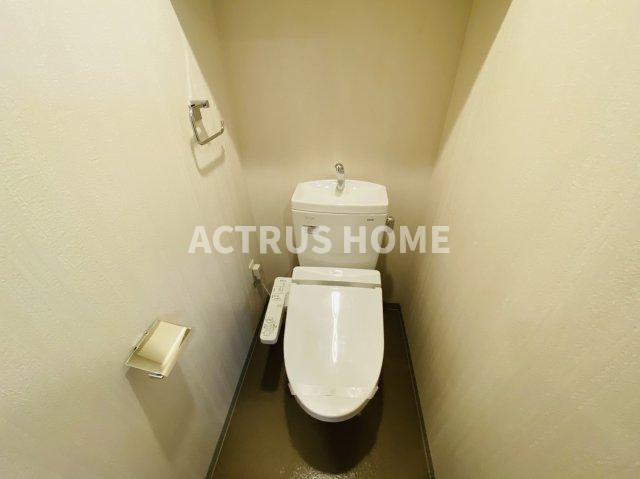 地下鉄谷町線 文の里駅 徒歩7分 9階建 築11年のトイレ写真