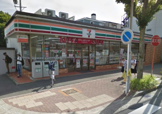 コンビニ　セブンイレブン 名古屋筒井町4丁目店（コンビニ）まで748m