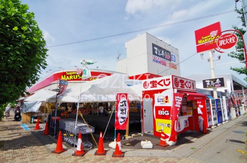 スーパー　マルサン越谷花田（スーパー）まで528m