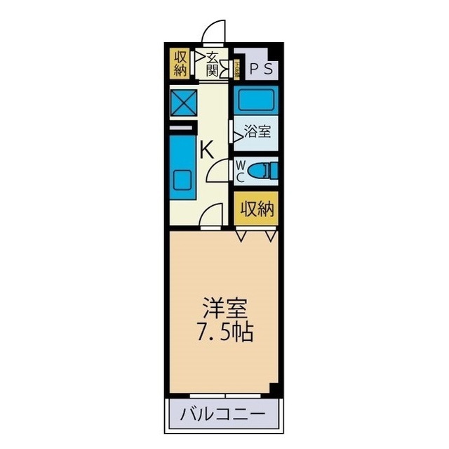 石川ハイツの間取り写真