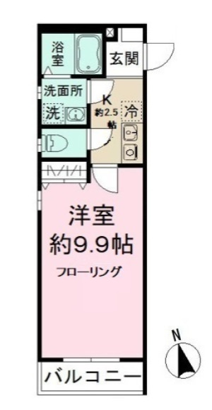 ミリアビタ津田沼の間取り写真