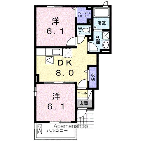 ＪＲ東海道本線 舞阪駅 バス乗車時間：8分 最寄りバス停で下車 徒歩7分 2階建 築13年の間取り写真