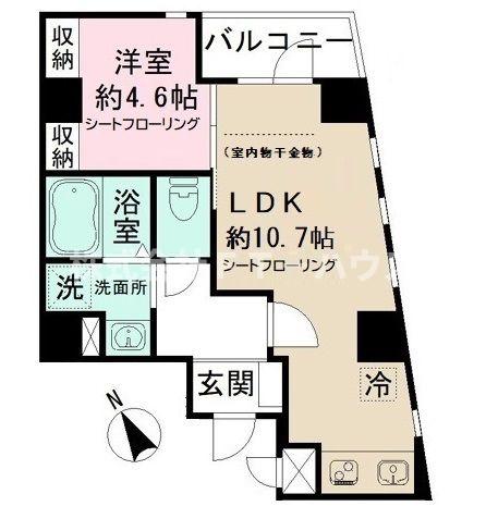 LEO六拾壱番館の間取り写真