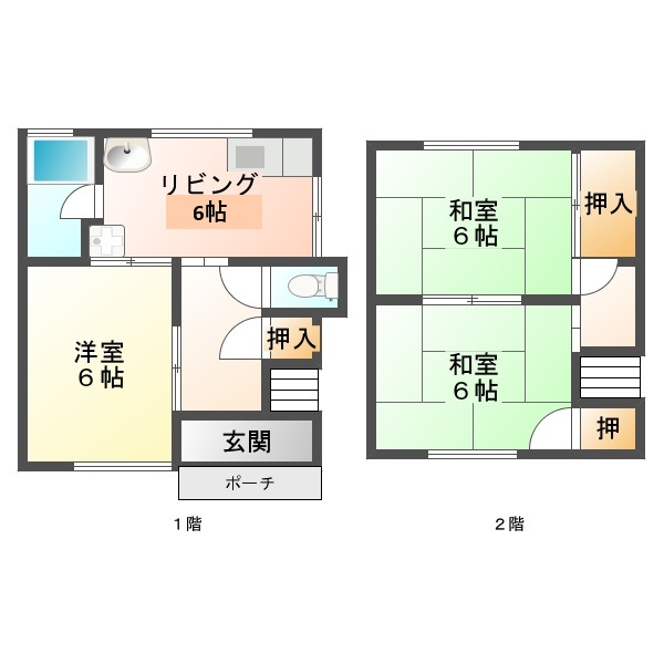 サクセス池田の間取り写真