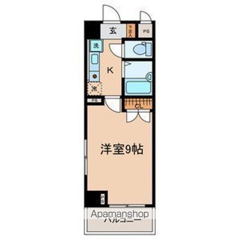 地下鉄名城線 砂田橋駅 徒歩1分 7階建 築25年の間取り写真