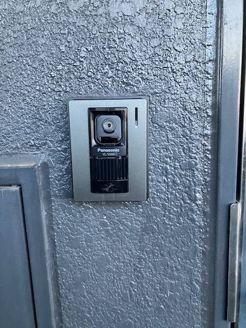 セキュリティ　カメラ付きインターホン