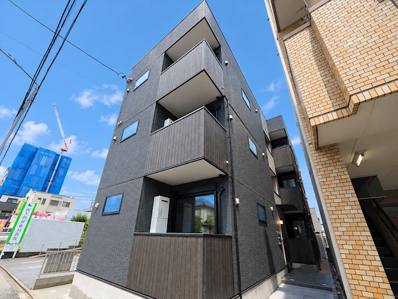 建物外観　外観　オートロックTVモニターホン宅配BOX完備