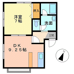 エトワール千年の間取り