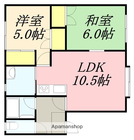 コーポ東商A_間取り_0