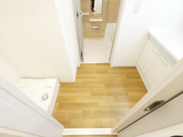 洗面設備　脱衣スペース