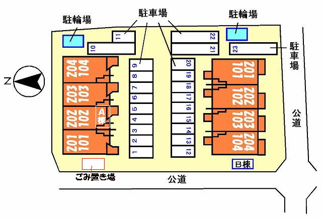 【グリ－ンハイツ水海道Ｂのその他共有部分】