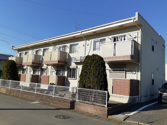 グリ－ンハイツ水海道Ｂの建物外観