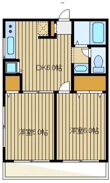 東京都練馬区富士見台３（アパート）の賃貸物件の間取り