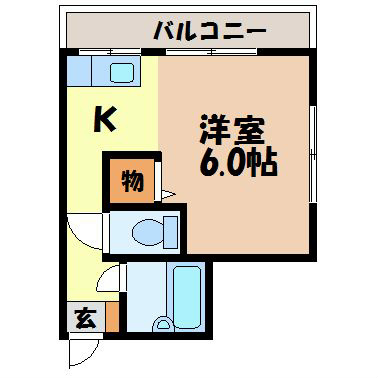 ハイツ進光の間取り