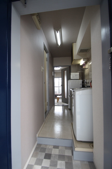 玄関　家電付プランもございます。