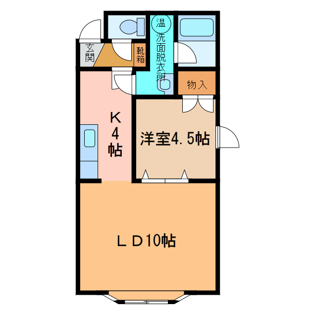 メゾンシェルの間取り