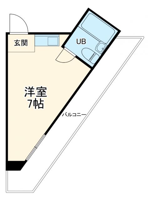 豊中市上野西のマンションの間取り