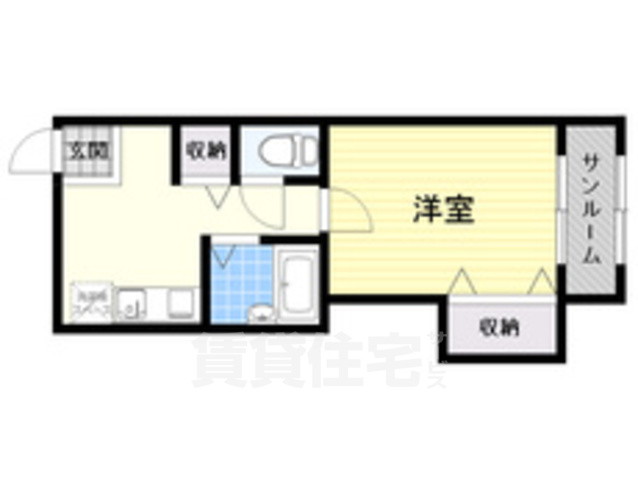 高槻市庄所町のマンションの間取り