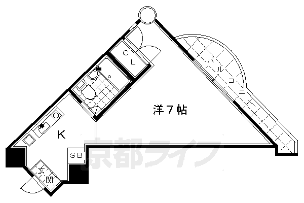 アネックスパルマの間取り