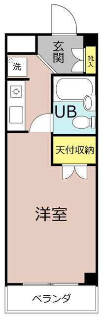 千葉市若葉区千城台北のマンションの間取り