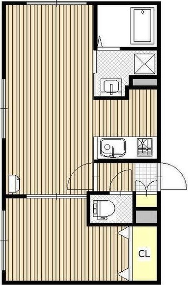 クレア本郷通の間取り