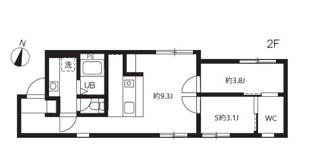 大田区池上のマンションの間取り