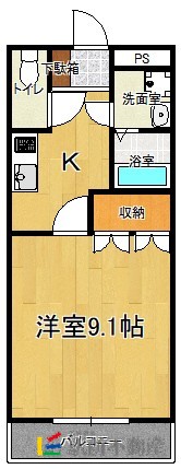 シエスタの間取り